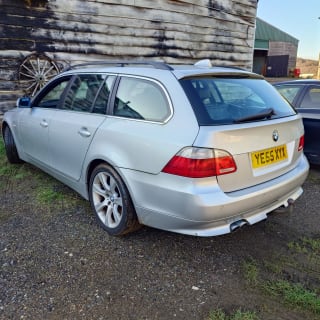 SILVER 2005 BMW 525D SE TOURING AUTO - Photo 2