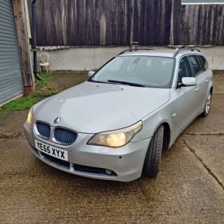 SILVER 2005 BMW 525D SE TOURING AUTO - Photo 14