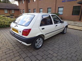WHITE 1995 FORD FIESTA EQUIPE - Photo 3