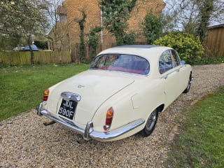CREAM 1967 JAGUAR 3.4 S TYPE - Photo 4