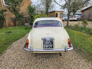 CREAM 1967 JAGUAR 3.4 S TYPE - Photo 8