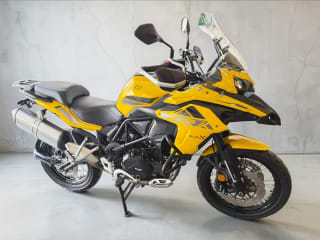 YELLOW 2022 BENELLI TRK 502 X E5 - Photo 3