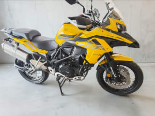YELLOW 2022 BENELLI TRK 502 X E5 - Photo 4