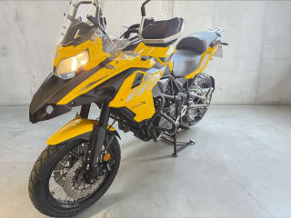 YELLOW 2022 BENELLI TRK 502 X E5 - Photo 1