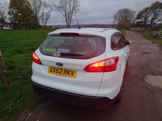 WHITE 2013 FORD FOCUS EDGE TDCI 115 - Photo 4