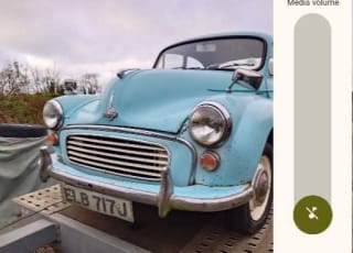 BLUE 1971 MORRIS MINOR 1000 - Photo 2