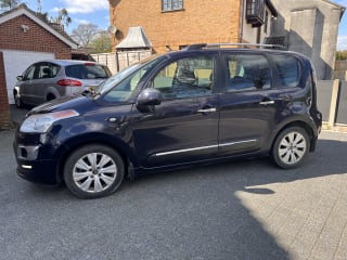 BLUE 2013 CITROEN C3 PICASSO EXCLUSIVE Automatic - Photo 4