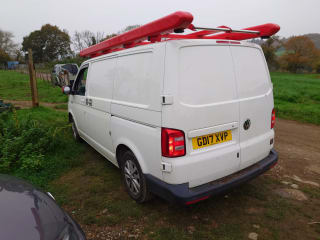 WHITE 2017 VOLKSWAGEN TRANSPORTER T28 H-LN TDI BMT - Photo 6