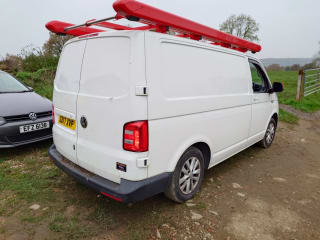 WHITE 2017 VOLKSWAGEN TRANSPORTER T28 H-LN TDI BMT - Photo 7