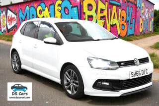 WHITE 2016 VOLKSWAGEN POLO R LINE  - Photo 1