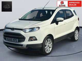 WHITE 2016 FORD ECOSPORT TITANIUM TURBO - Photo 4
