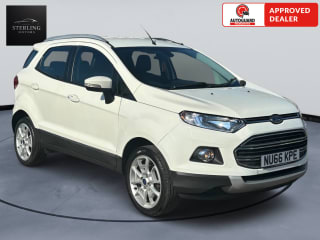 WHITE 2016 FORD ECOSPORT TITANIUM TURBO - Photo 1