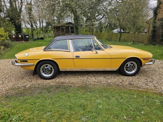 YELLOW 1978 TRIUMPH STAG - Photo 6