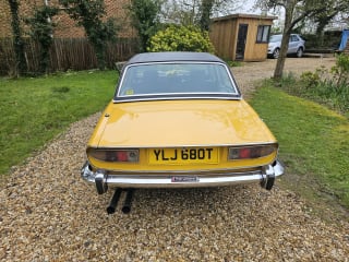 YELLOW 1978 TRIUMPH STAG - Photo 7