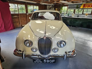 CREAM 1967 JAGUAR 3.4 S TYPE - Photo 12