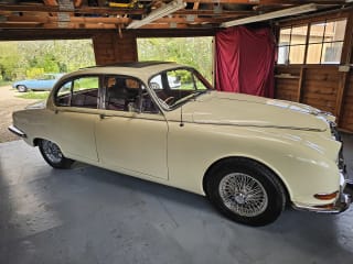 CREAM 1967 JAGUAR 3.4 S TYPE - Photo 5