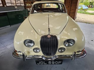 CREAM 1967 JAGUAR 3.4 S TYPE - Photo 15