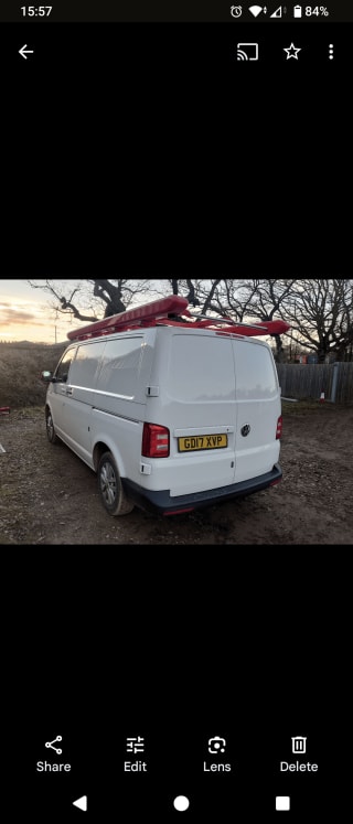 WHITE 2017 VOLKSWAGEN TRANSPORTER T28 H-LN TDI BMT - Photo 13