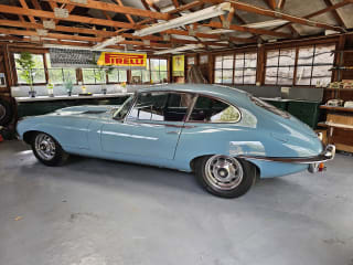 BLUE 1969 JAGUAR E TYPE - Photo 2