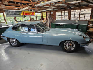 BLUE 1969 JAGUAR E TYPE - Photo 1