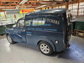 BLUE 1972 AUSTIN 6 CWT VAN - Photo 3