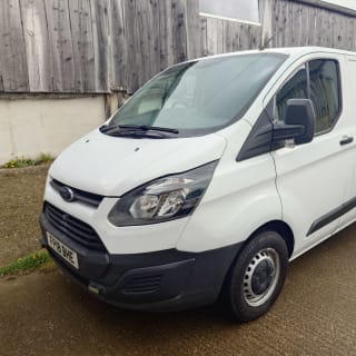 WHITE 2018 FORD TRANSIT CUSTOM 290 - Photo 5