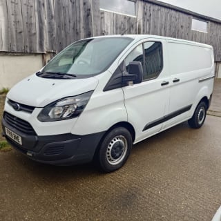 WHITE 2018 FORD TRANSIT CUSTOM 290 - Photo 6