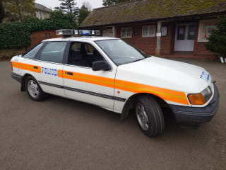 WHITE 1987 FORD GRANADA GHIA I AUTO - Photo 6