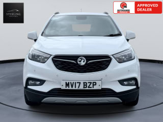 Close-up of Vauxhall Mokka X engine bay and components
