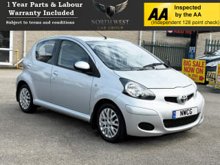 SILVER 2010 TOYOTA AYGO PLATINUM VVT-I - Photo 1