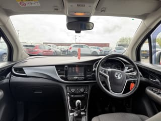 Interior cockpit view of 2017 Vauxhall Mokka X Active SUV