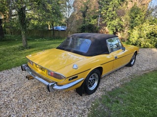 YELLOW 1978 TRIUMPH STAG - Photo 9