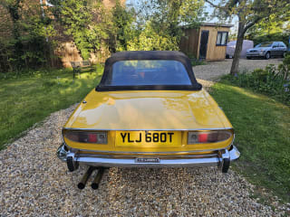 YELLOW 1978 TRIUMPH STAG - Photo 14