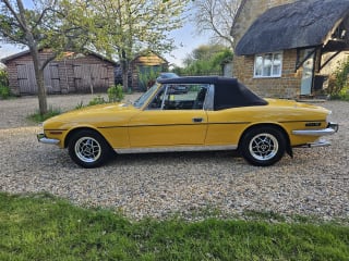 YELLOW 1978 TRIUMPH STAG - Photo 12