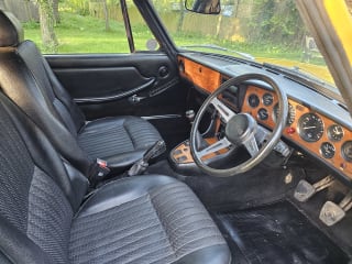YELLOW 1978 TRIUMPH STAG - Photo 17
