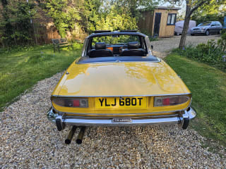 YELLOW 1978 TRIUMPH STAG - Photo 7