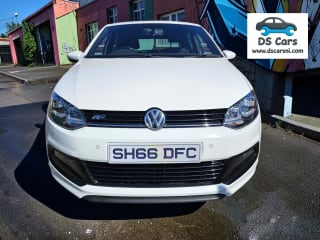 WHITE 2016 VOLKSWAGEN POLO R LINE  - Photo 2