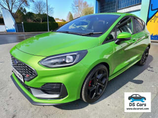 Engine bay of the Ford Fiesta ST-3 Turbo EcoBoost