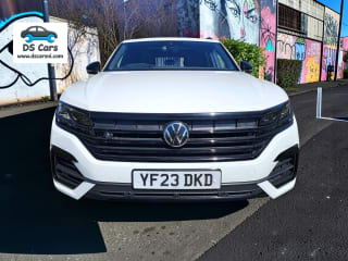 WHITE 2023 VOLKSWAGEN TOUAREG V6 BLACK EDITION TDI A - Photo 2