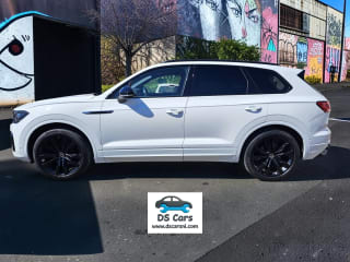 WHITE 2023 VOLKSWAGEN TOUAREG V6 BLACK EDITION TDI A - Photo 4