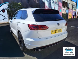 WHITE 2023 VOLKSWAGEN TOUAREG V6 BLACK EDITION TDI A - Photo 5