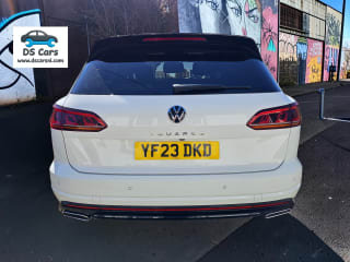 WHITE 2023 VOLKSWAGEN TOUAREG V6 BLACK EDITION TDI A - Photo 6