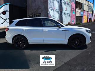 WHITE 2023 VOLKSWAGEN TOUAREG V6 BLACK EDITION TDI A - Photo 8