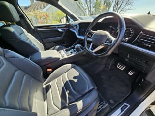 WHITE 2023 VOLKSWAGEN TOUAREG V6 BLACK EDITION TDI A - Photo 13