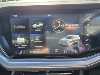 WHITE 2023 VOLKSWAGEN TOUAREG V6 BLACK EDITION TDI A - Photo 23