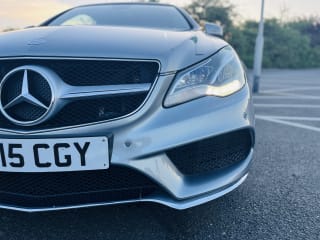 SILVER 2015 MERCEDES-BENZ E220 SE AMG BLUETEC AUTO CONVERTIBLE CABRIOLET - Photo 26