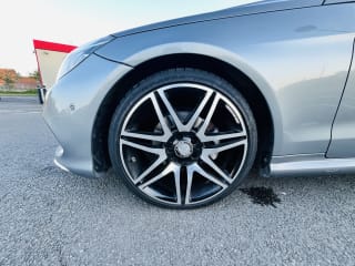 SILVER 2015 MERCEDES-BENZ E220 SE AMG BLUETEC AUTO CONVERTIBLE CABRIOLET - Photo 45