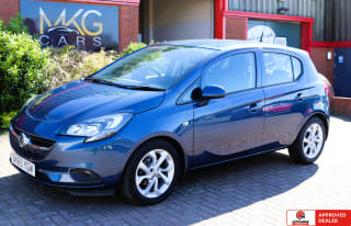 BLUE 2015 VAUXHALL CORSA EXCITE AC - Photo 1
