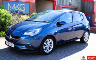 BLUE 2015 VAUXHALL CORSA EXCITE AC - Photo 2