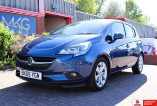 BLUE 2015 VAUXHALL CORSA EXCITE AC - Photo 7